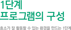 1단계 프로그램의 구성